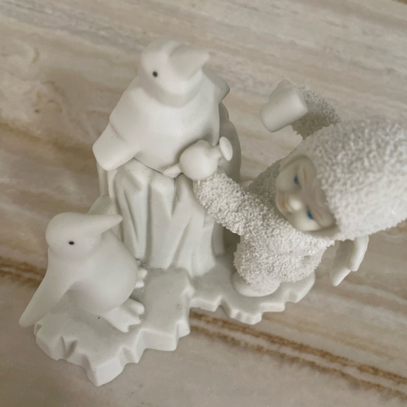 Retired Snowbabies "I'm Making An Ice Sculpture" Department 56 - Picture 11 of 14